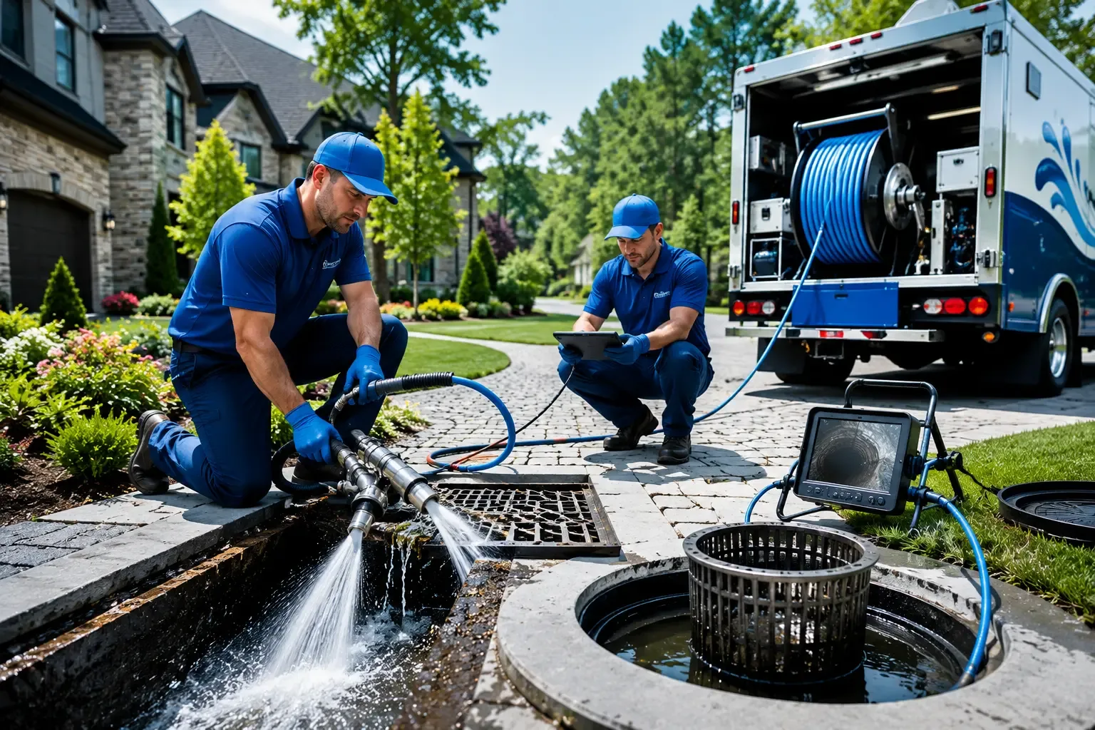 Local outdoor drain cleaning professionals in Kaweah, CA