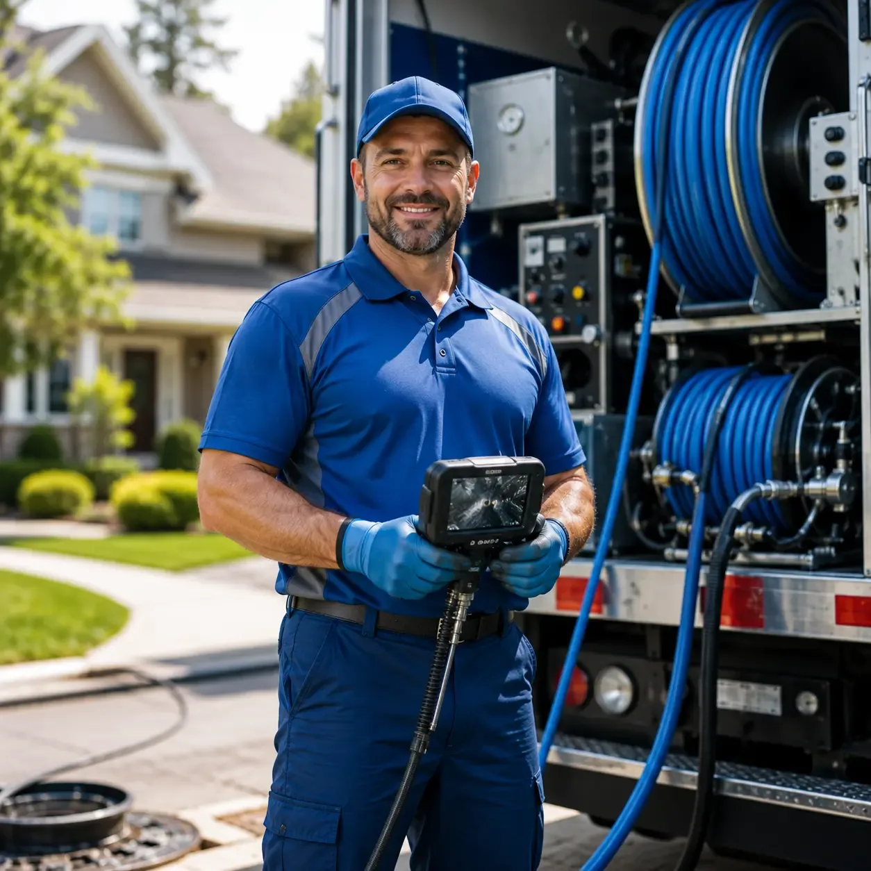 Local outdoor drain cleaning specialists in Kaweah, CA